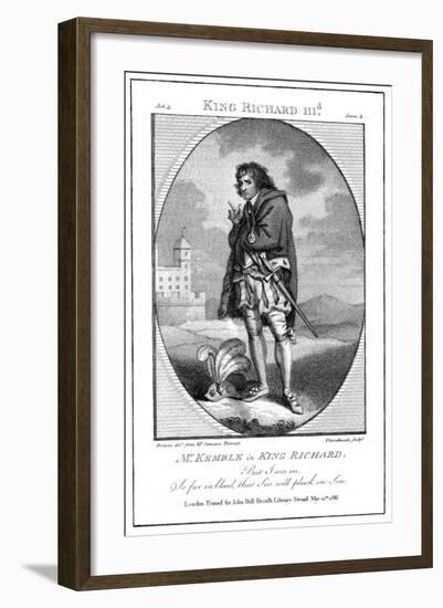 John Philip Kemble, Actor-null-Framed Art Print