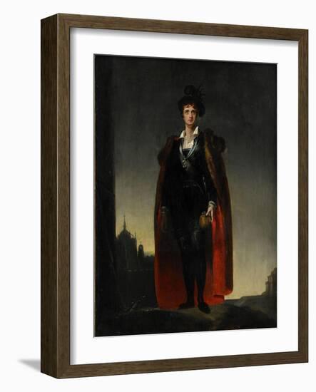 John Philip Kemble as Hamlet-Thomas Lawrence-Framed Giclee Print