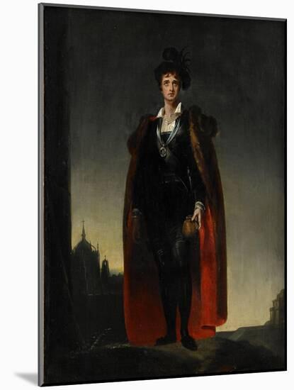 John Philip Kemble as Hamlet-Thomas Lawrence-Mounted Giclee Print