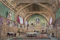 Interior View of the Hall in Barnard's Inn, London, C1875-John Phillipps Emslie-Giclee Print