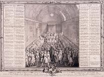 The House of Commons, 1742-John Pine-Framed Giclee Print