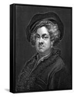 John Pine-William Hogarth-Framed Stretched Canvas