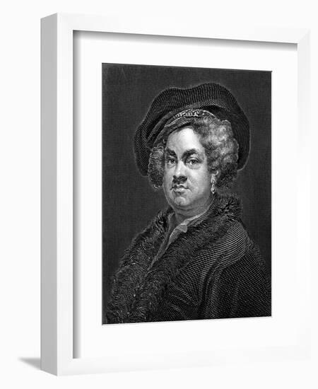 John Pine-William Hogarth-Framed Art Print