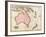 John Pinkerton's Map of Australia and the South West Pacific, 1818-E. J. Pinkerton-Framed Giclee Print