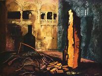 St Mary Le Port, Bristol-John Piper-Stretched Canvas