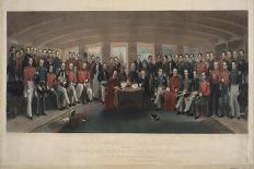 Signing and Sealing of the Treaty of Nanking, 1846-John Platt-Framed Stretched Canvas