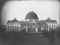 East Face of U. S. Capitol in 1846-John Plumbe Jr.-Framed Stretched Canvas