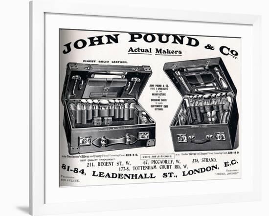 John Pound and Co., 1906-null-Framed Giclee Print