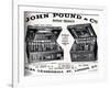 John Pound and Co., 1906-null-Framed Giclee Print