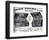 John Pound and Co., 1906-null-Framed Giclee Print