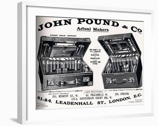 John Pound and Co., 1906-null-Framed Giclee Print