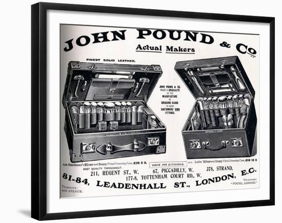 John Pound and Co., 1906-null-Framed Giclee Print