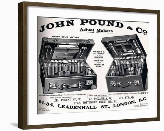 John Pound and Co., 1906-null-Framed Giclee Print