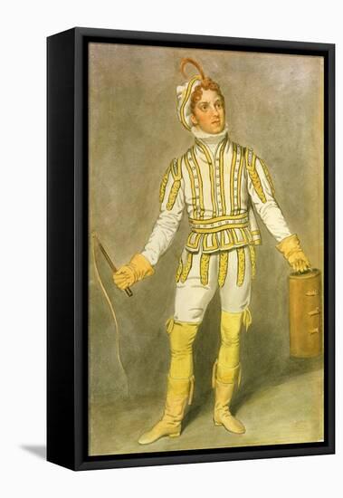 John Pritt Harley (1786-1858) as Pedrillo in "The Castle of Andalusia" by John O"Keeffe-Samuel de Wilde-Framed Stretched Canvas