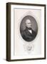 John Quincy Adams (1767-1848) from "The History of the United States," Vol. II, by Charles Mackay-Savinien Edme Dubourjal-Framed Giclee Print