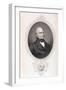 John Quincy Adams (1767-1848) from "The History of the United States," Vol. II, by Charles Mackay-Savinien Edme Dubourjal-Framed Giclee Print