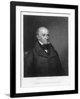 John Quincy Adams, 6th President of the United States of America, (19th century)-John Wesley Paradise-Framed Giclee Print