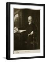 John Quincy Adams, 6th President of the United States of America, Published 1901-George Peter Alexander Healy-Framed Giclee Print