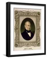 John Quincy Adams, 6th U.S. President-Science Source-Framed Giclee Print