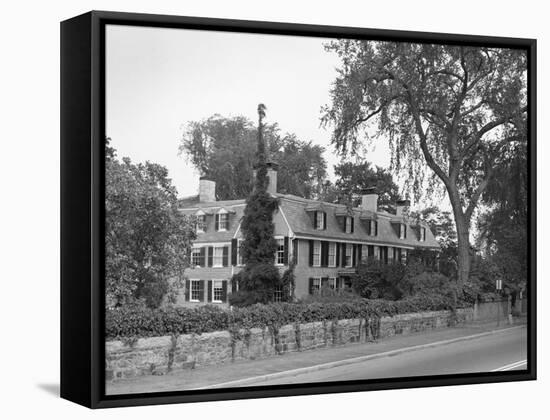 John Quincy Adams' Old House-null-Framed Stretched Canvas