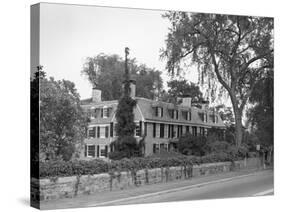 John Quincy Adams' Old House-null-Stretched Canvas