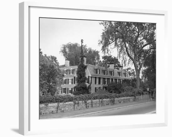 John Quincy Adams' Old House-null-Framed Photographic Print