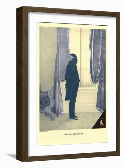 John Quincy Adams-William H. Brown-Framed Art Print