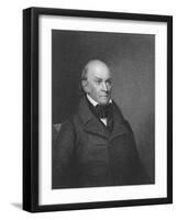 John Quincy Adams-John Wesley Paradise-Framed Giclee Print