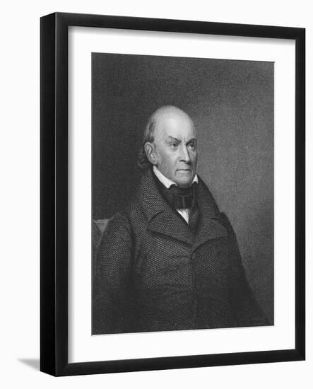 John Quincy Adams-John Wesley Paradise-Framed Giclee Print