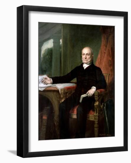 John Quincy Adams-George P.A. Healy-Framed Giclee Print