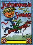 Jack Pumpkinhead and the Sawhorse-John R. Neil-Mounted Art Print