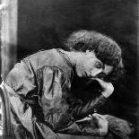 Jane Morris, Posed by Dante Gabriel Rossetti, 1865 (Albumen Print)-John R. Parsons-Giclee Print