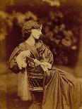 Portrait of Jane Morris (1839-1914) 1865 (Albumen Print)-John R. Parsons-Framed Premium Giclee Print
