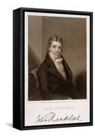 John Randolph-Joseph Wood-Framed Stretched Canvas