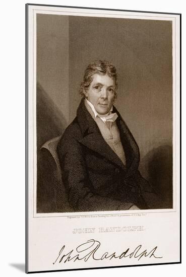 John Randolph-Joseph Wood-Mounted Giclee Print