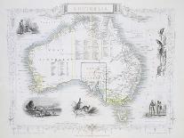 Van Diemen's Island or Tasmania-John Rapkin-Giclee Print