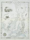Nova Scotia and Newfoundland, Series of World Maps, c.1850-John Rapkin-Stretched Canvas