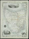Australia, from a Series of World Maps, c.1850-John Rapkin-Giclee Print