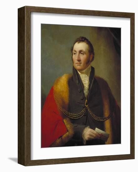 John Reay, Sheriff of London 1814-1815, C1814-1815-James Lonsdale-Framed Giclee Print