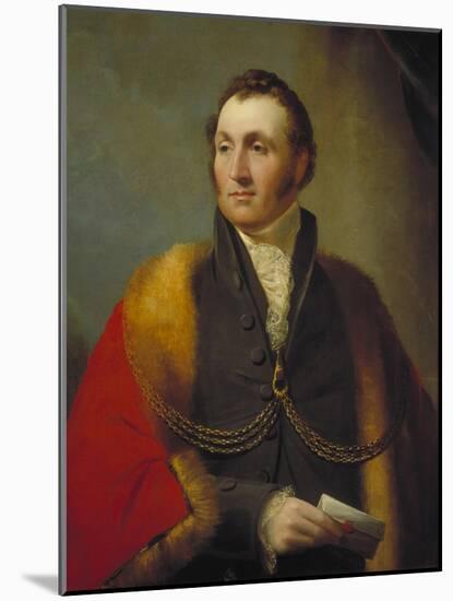John Reay, Sheriff of London 1814-1815, C1814-1815-James Lonsdale-Mounted Giclee Print