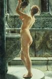 Nude Seated on the Shore, 1888-John Reinhard Weguelin-Giclee Print