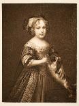 Portrait of Queen Mary II of Modena-John Riley-Framed Stretched Canvas
