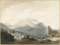 Chamonix and Martigny-John Robert Cozens-Giclee Print