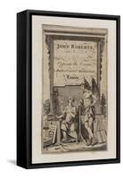 John Roberts, Trade Card-null-Framed Stretched Canvas