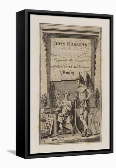 John Roberts, Trade Card-null-Framed Stretched Canvas