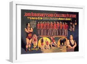 John Robinson's $25,000 Challenge Feature-null-Framed Art Print