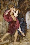 Die Liebe und das Mädchen (Love and the Maiden). 1877-John Roddam Spencer Stanhope-Giclee Print