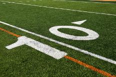 Football Field-John Roman Images-Photographic Print