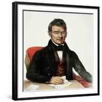 John Ross, a Cherokee Chief-Thomas Loraine Mckenney-Framed Giclee Print