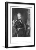 John Ross, British Polar Explorer and Naval Officer, 19th Century-null-Framed Giclee Print